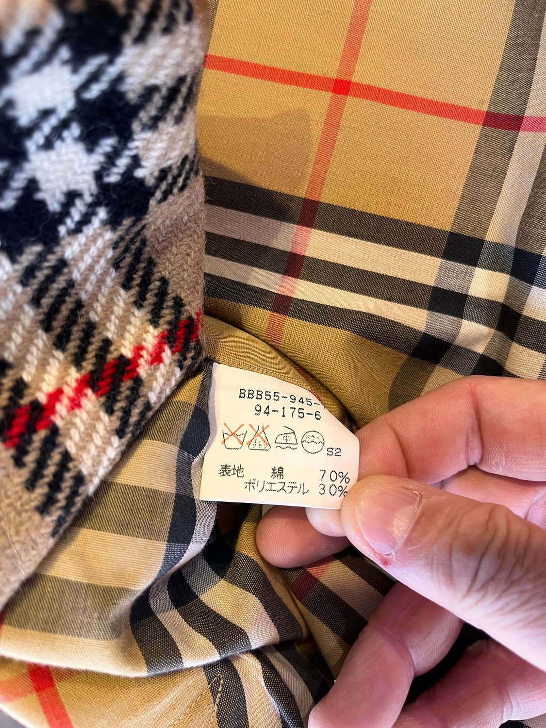 버버리 발마칸 코트 (일본제) 상품이미지5