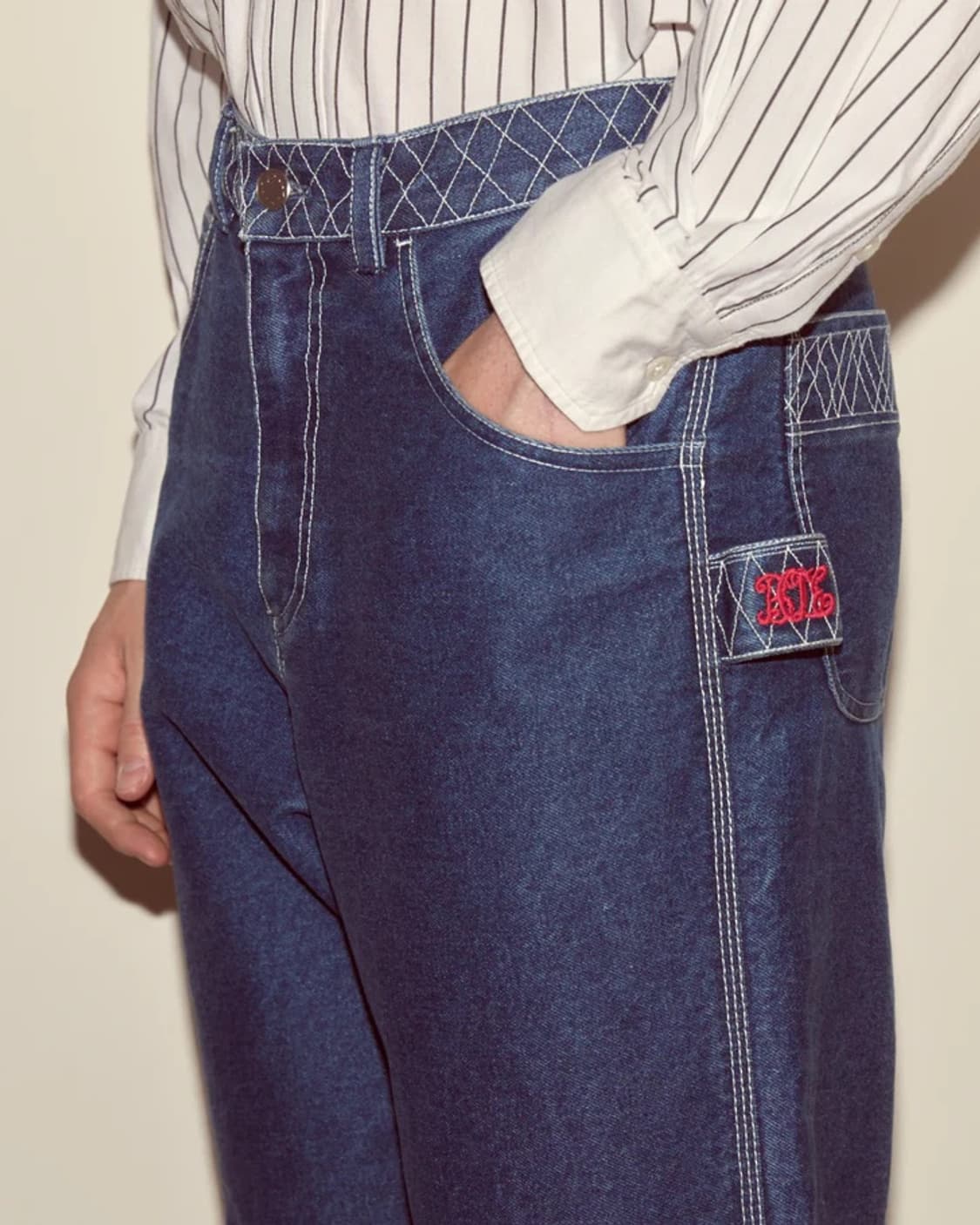 Bode Denim Trousers 2026 SS 상품이미지2