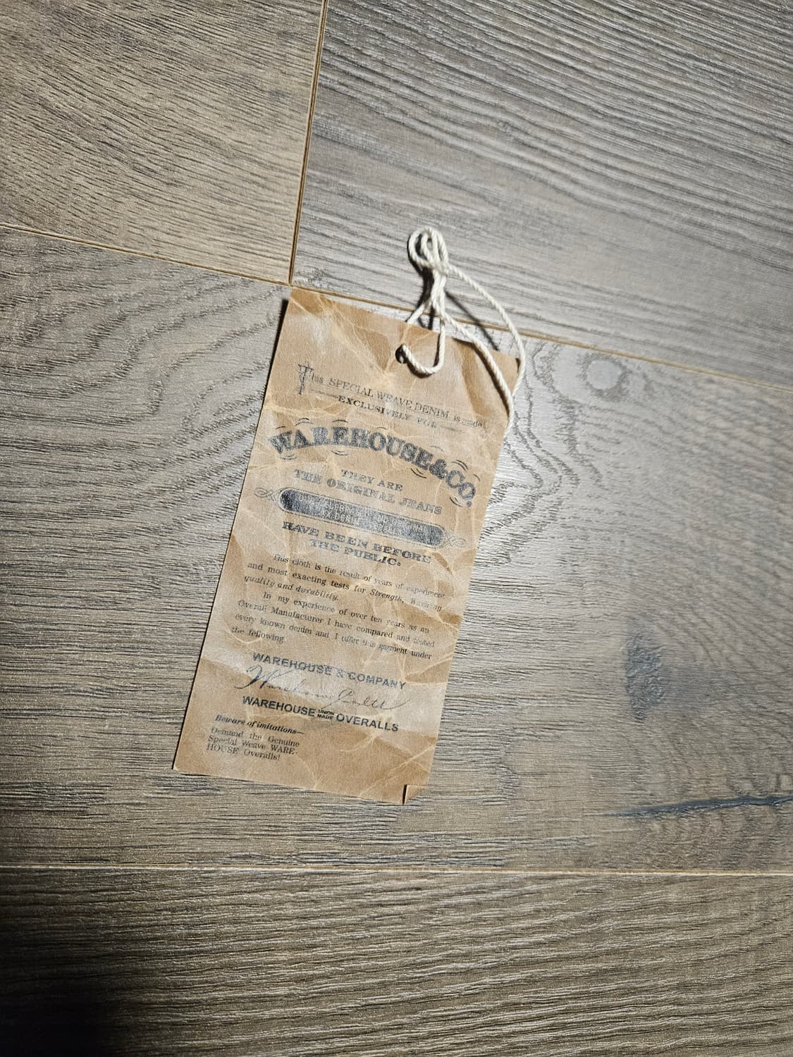 웨어하우스 1105 2nd hand 상품이미지5