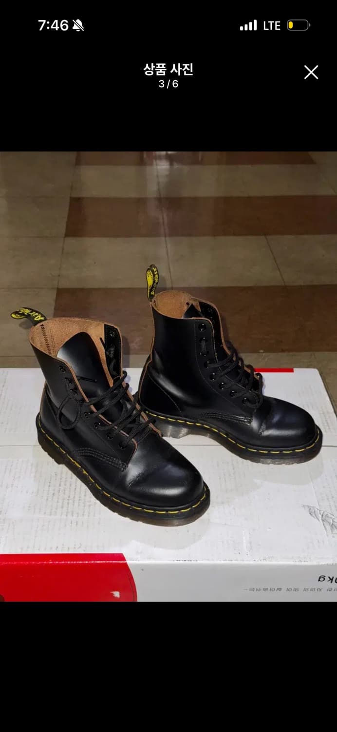 닥터마틴 워커 미에 mie 1460 빈티지 8홀 UK4 230 상품이미지3