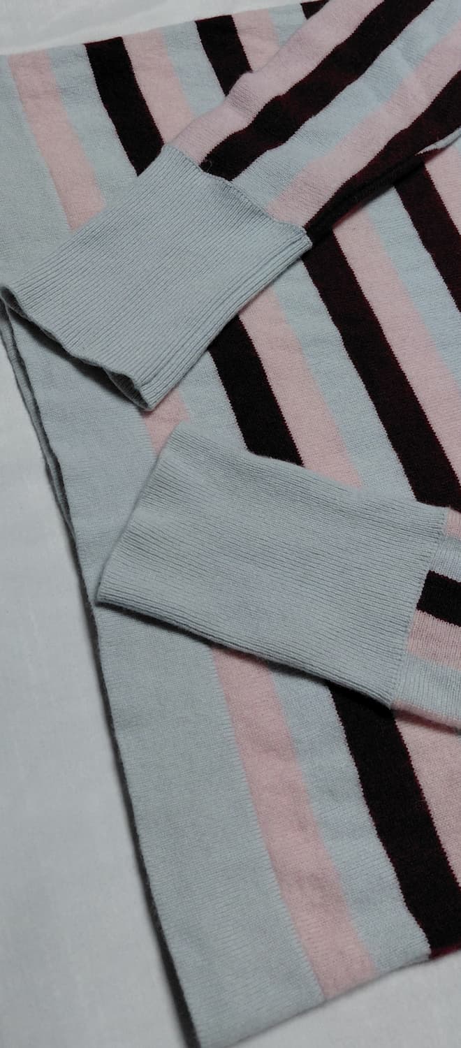 [S/무료배송] 안드레아 인콘트리 스트라이프 모크넥 니트 상품이미지3