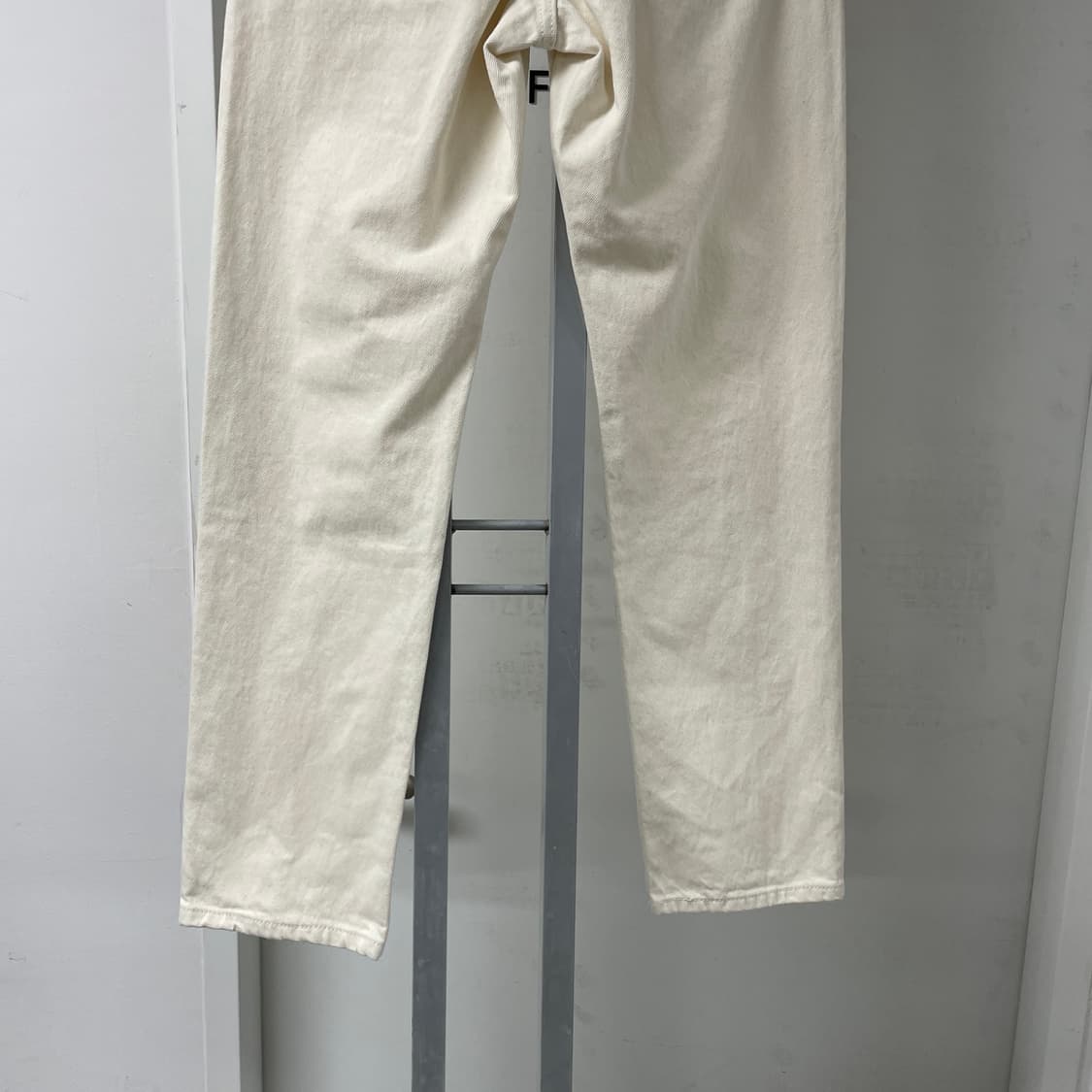 리바이스 501 화이트 데님 팬츠 W25 L28 상품이미지3