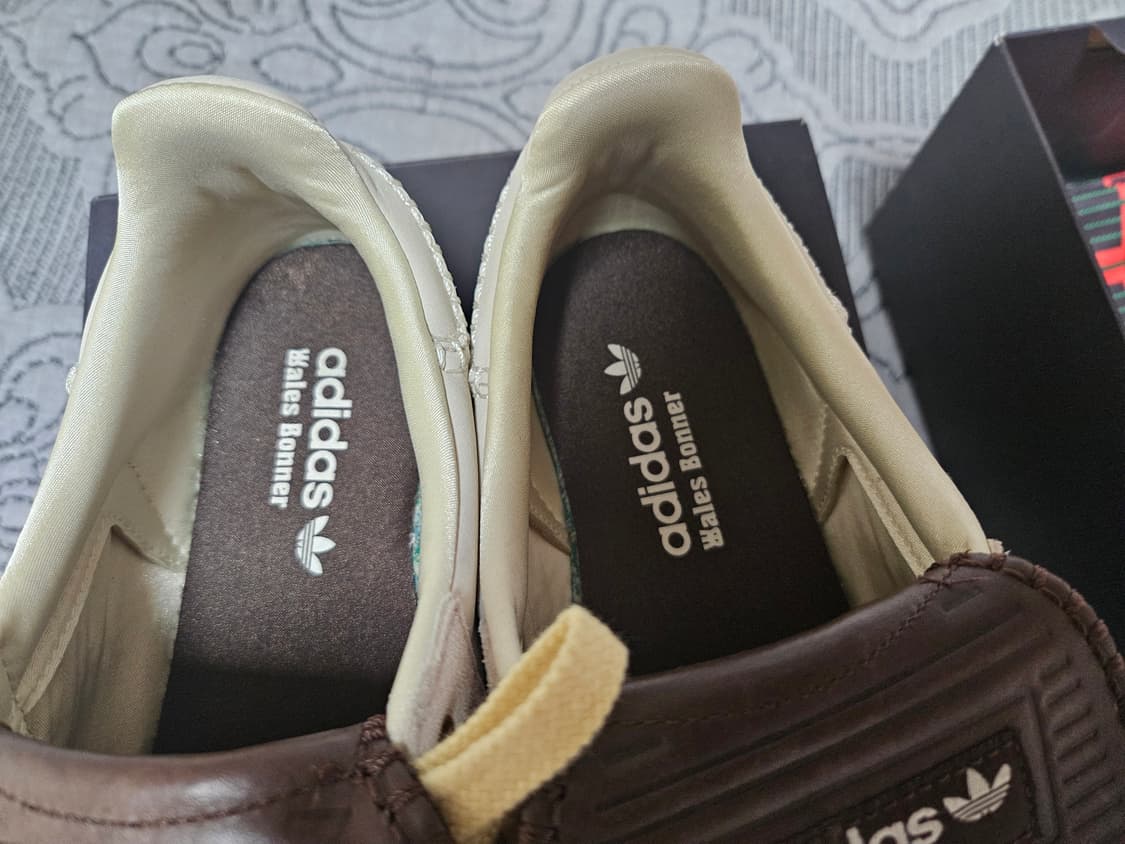 [285] 아디다스 x 웨일스 보너 삼바 브라운 에크루 틴트 상품이미지7