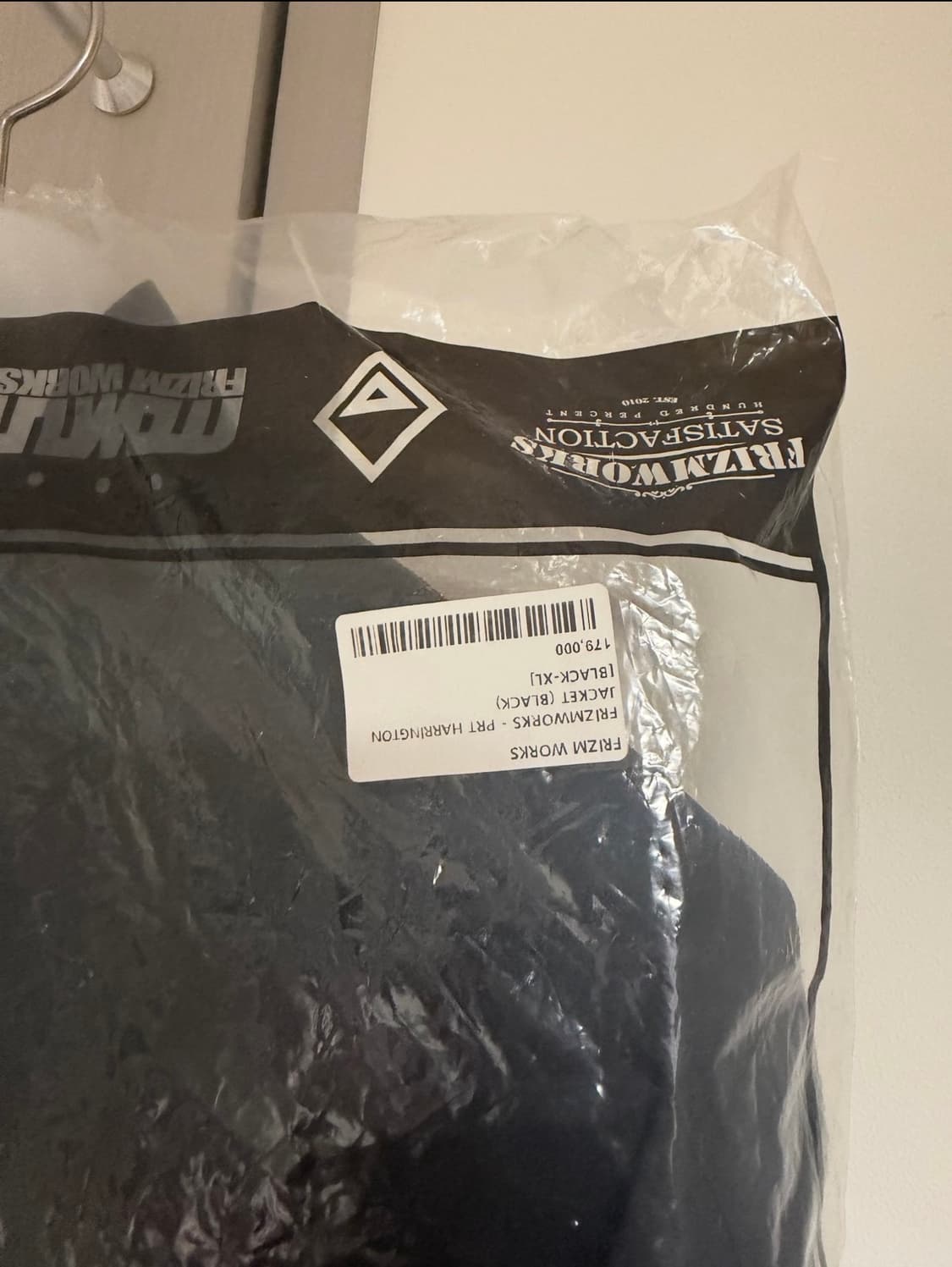 prtprt x 프리즘웍스 해링턴 자켓 블랙 XL 상품이미지2