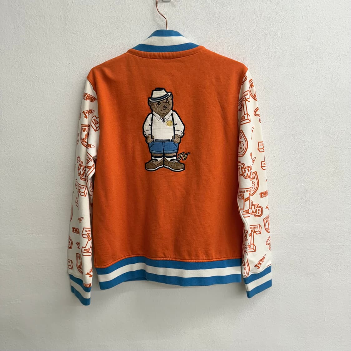 티니위니(Teenie Weenie) 오렌지 야구 점퍼 (M) 상품이미지5