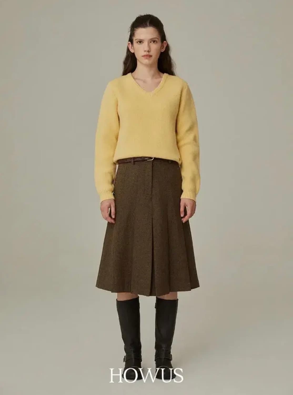 호와스 케이트 플리츠 스커트 상품이미지1