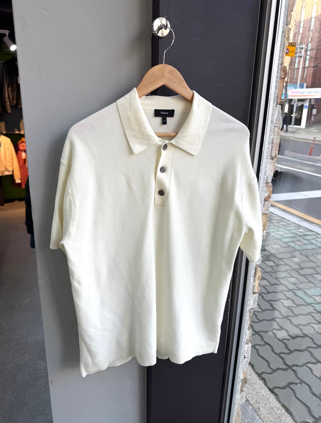 M/ 띠어리 21SS 고리스 니트 반팔 상품이미지2