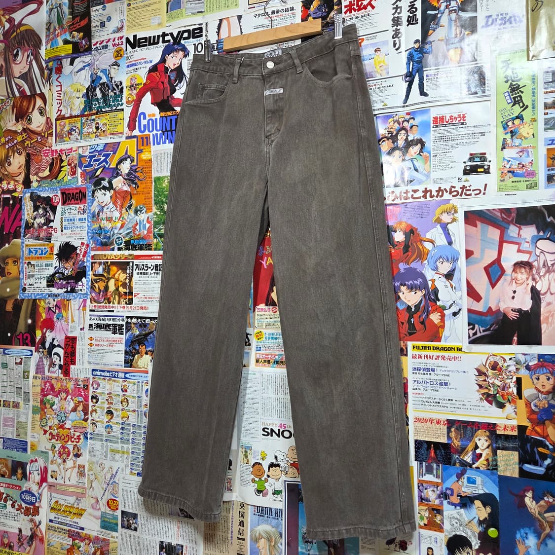 마리떼 프랑소와 저버 브라운 코튼 팬츠 상품이미지2