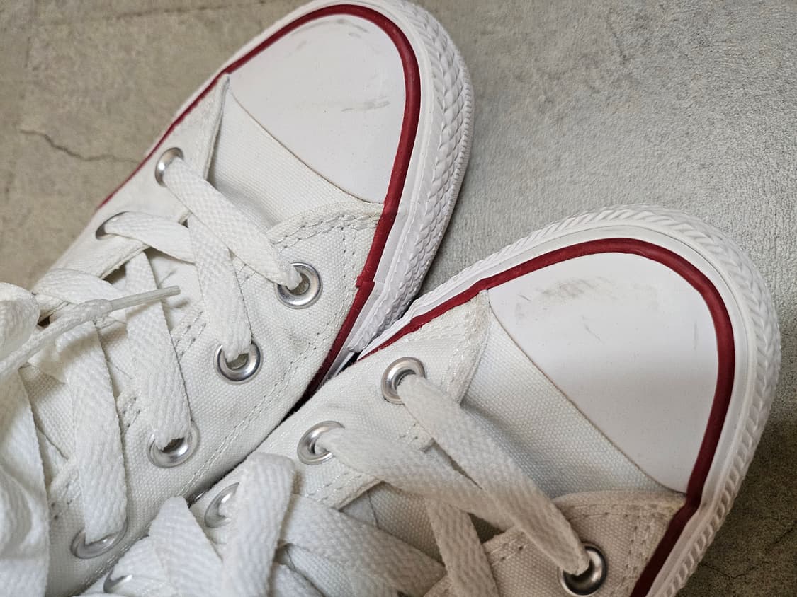 컨버스 올스타 흰색 스니커즈 230 상품이미지5