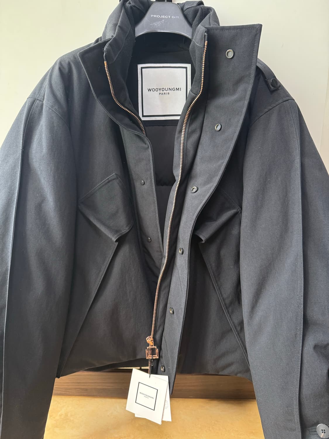 우영미 22fw 코듀라 숏패딩 블랙 48 매장판 말도안되는가격  상품이미지5