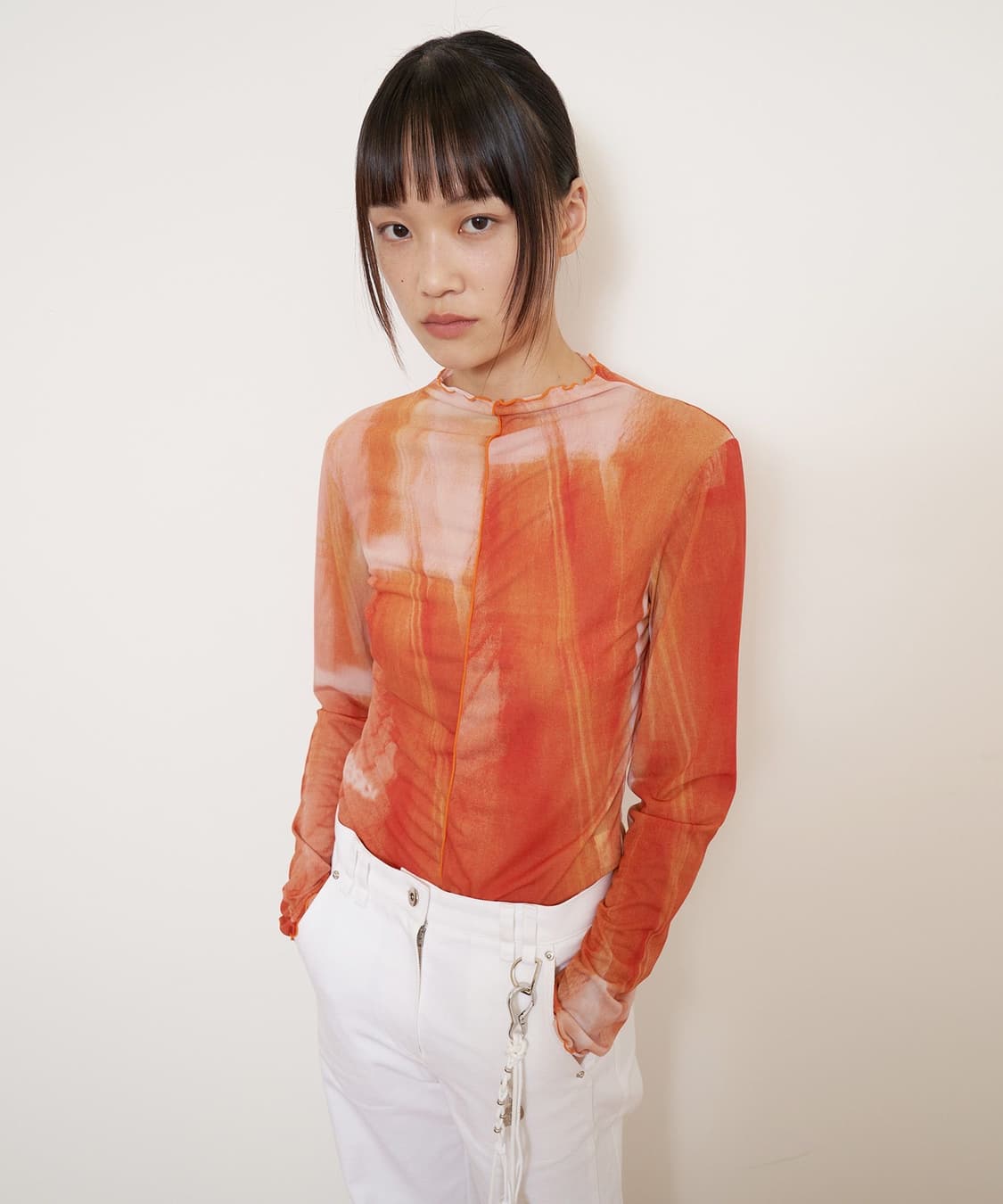 SSESSION 쎄션 FRIZM PRINTING TOP  상품이미지1