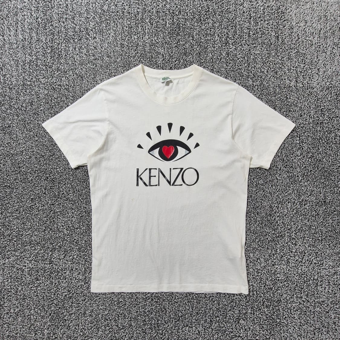 빈티지9. 겐조 KENZO 발렌타인 캡슐 아이 하트 반팔 티셔츠 상품이미지1