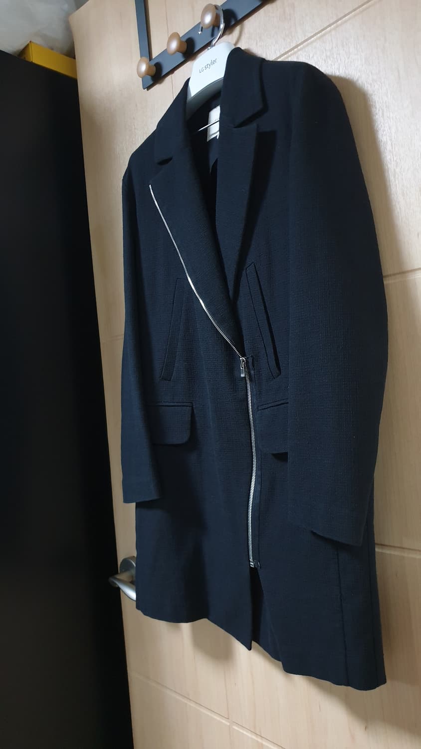 마쥬 블랙 코튼 봄 자켓 1사이즈 상품이미지5