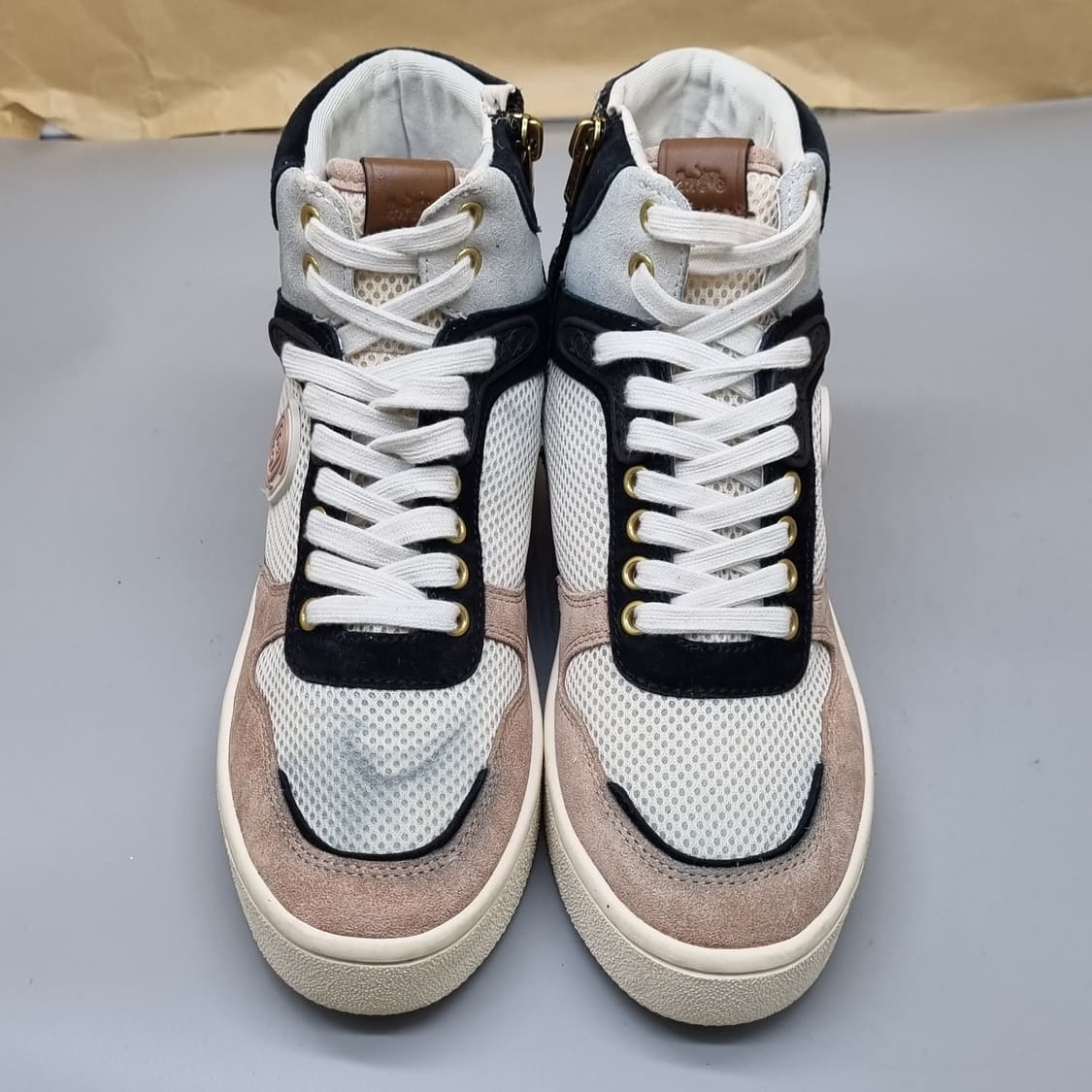 코치 웨지힐 여성 하이탑240 굽6 상품이미지2