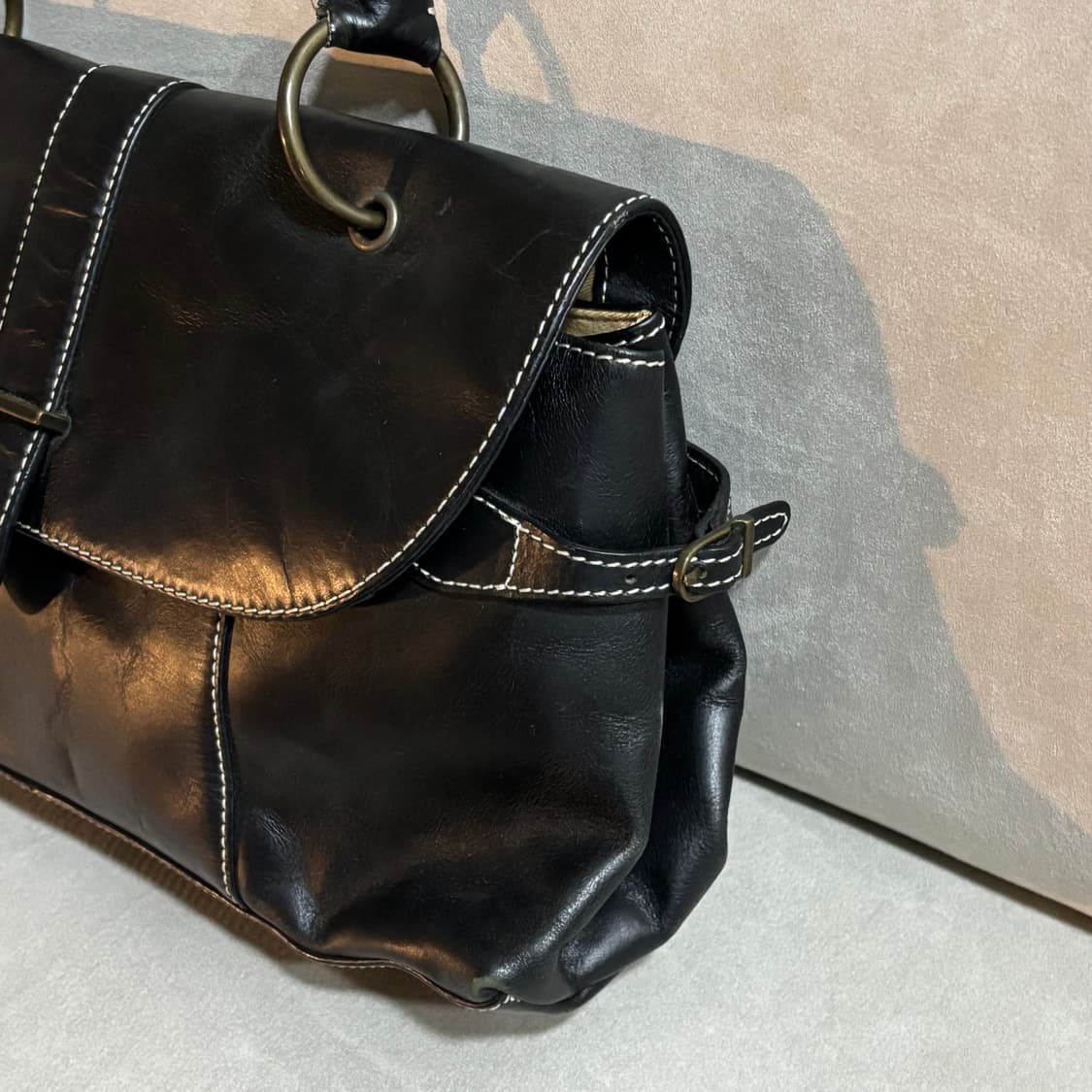 Eddie Bauer Leather Shoulder Bag  상품이미지3