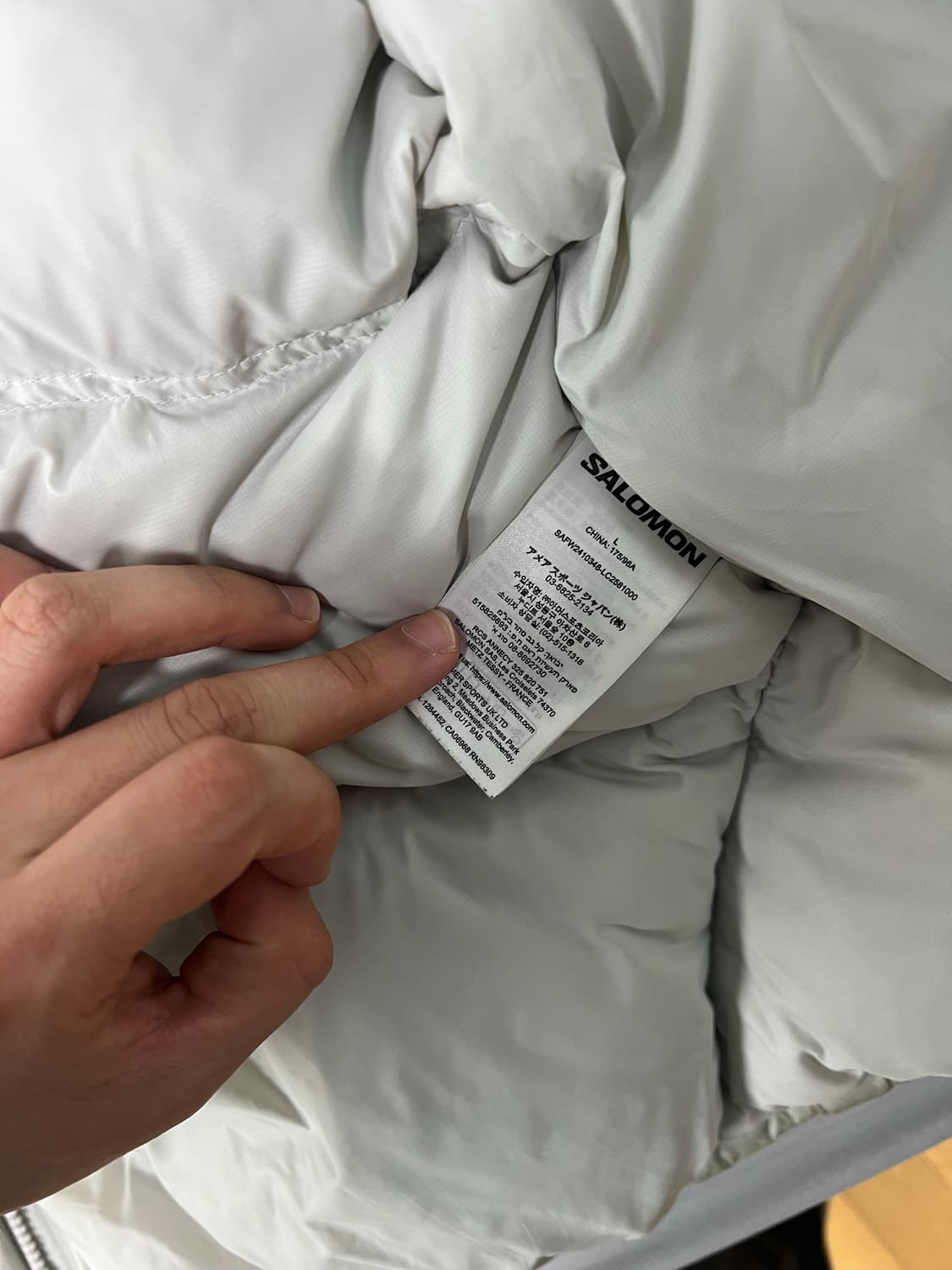 살로몬 컨투어 다운 자켓  상품이미지4