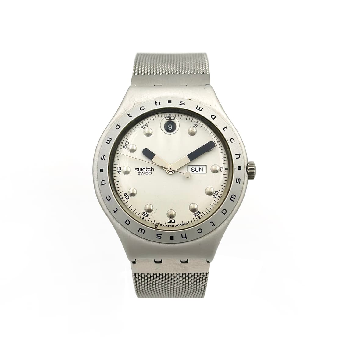 99년판) 빈티지 스와치 아이러니 메탈 silver drops 상품이미지2