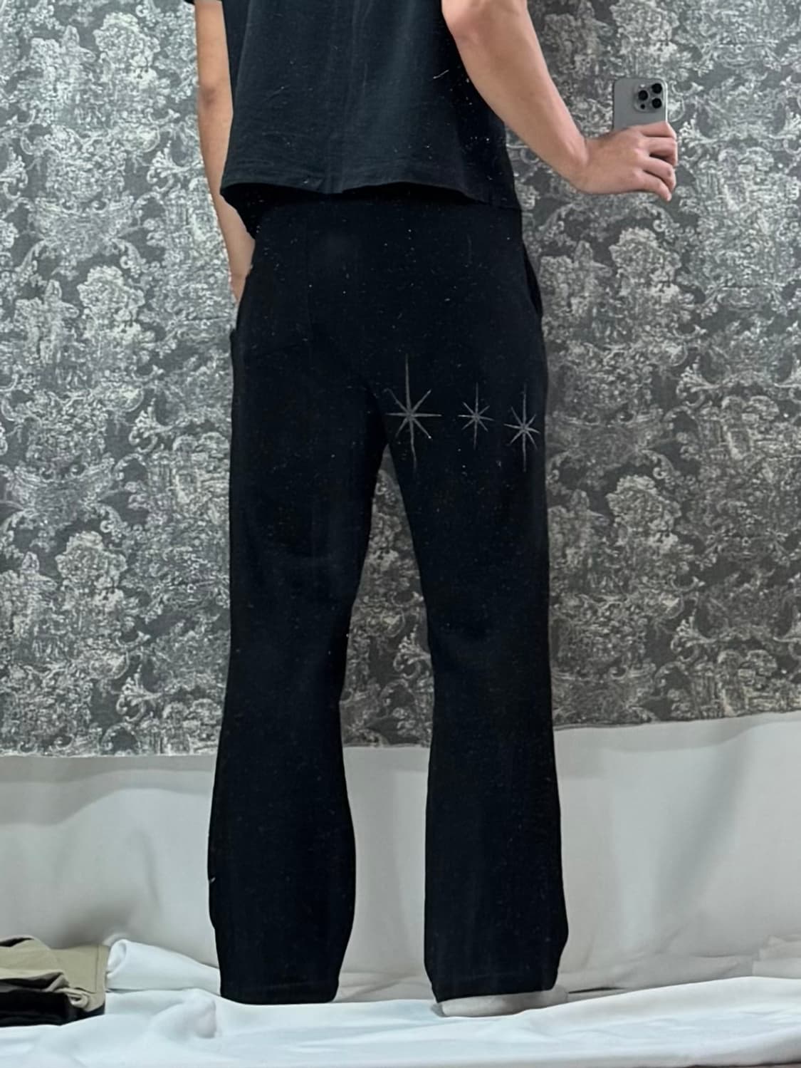 luvistrue 러브이즈트루 mz 스타 글리터 팬츠 상품이미지2