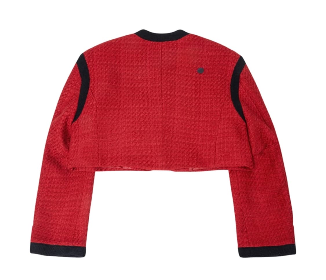 아더에러 브리튼 트위드 크롭  레드 / 남여 상품이미지3