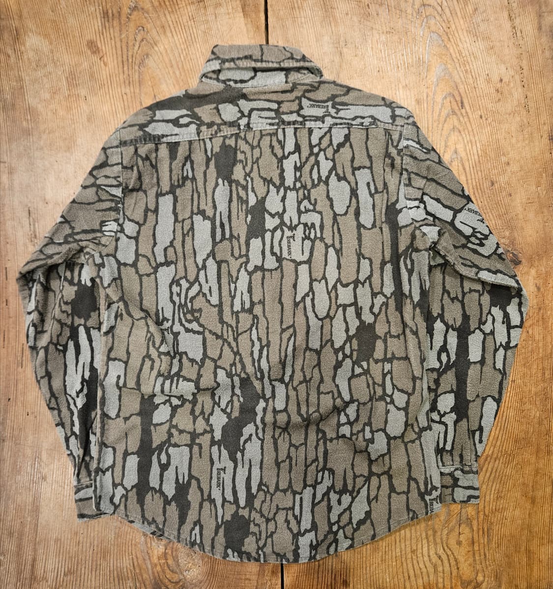 빈티지 duck bay 카모 셔츠 상품이미지2