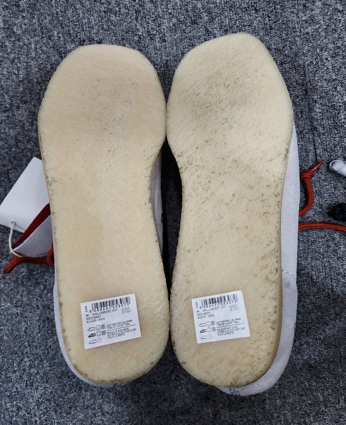 클락스 왈라비 부츠 VCY 스웨이드 UK 9.5 상품이미지6