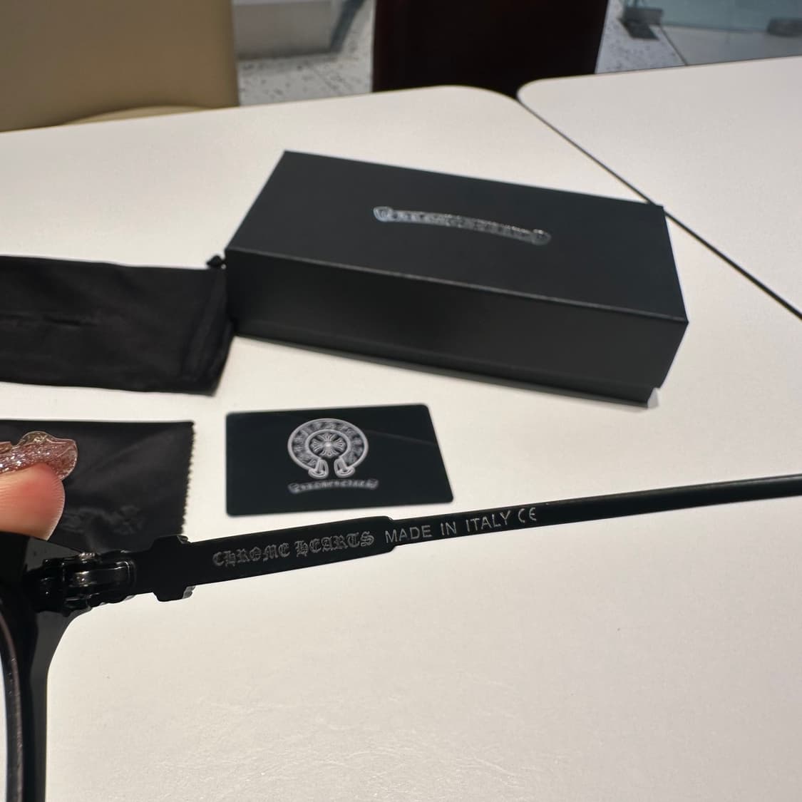 크롬하츠무광 안경 상품이미지5