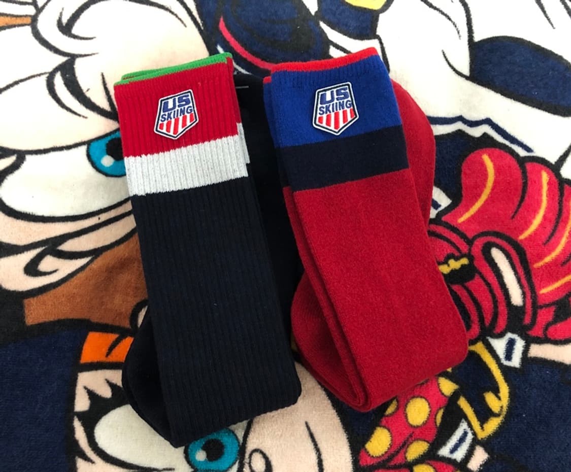 US SKIING 스키/스노우보드 양말/스타킹 2족세트 상품이미지1