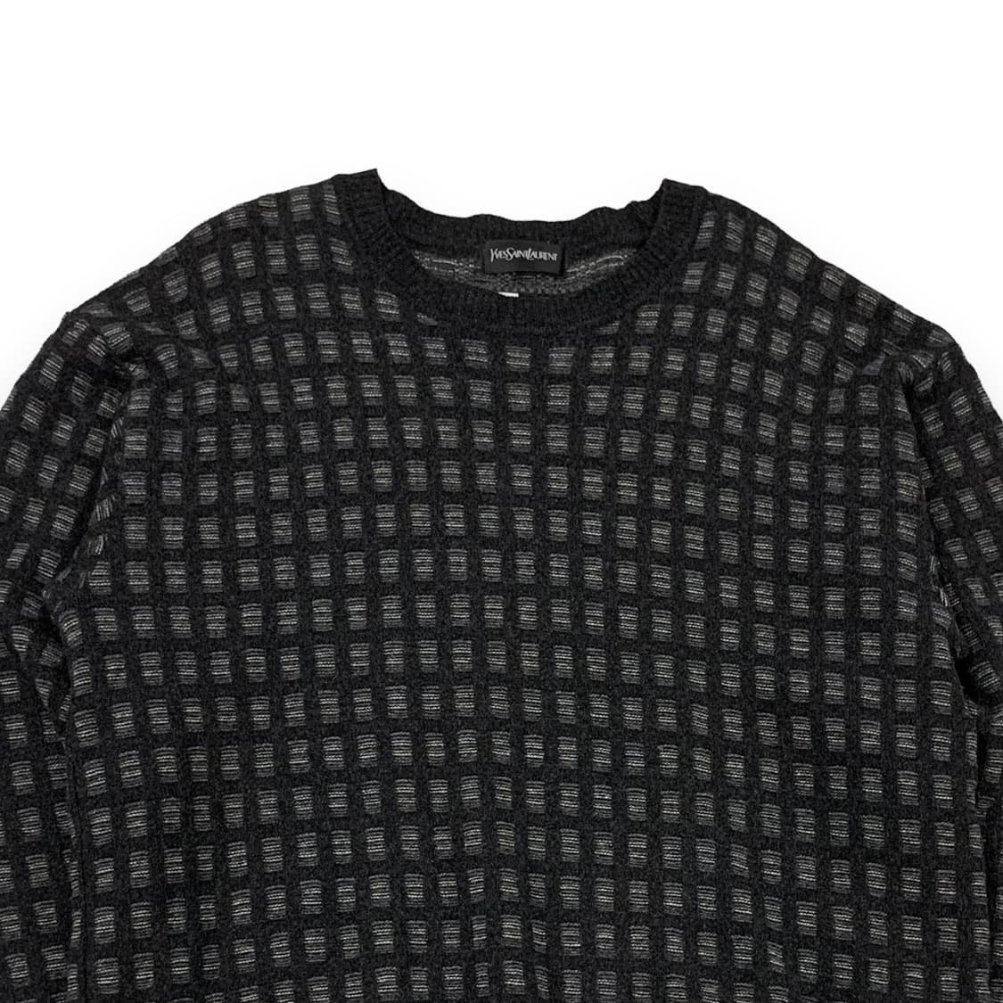 입생로랑 패턴 니트 상품이미지3