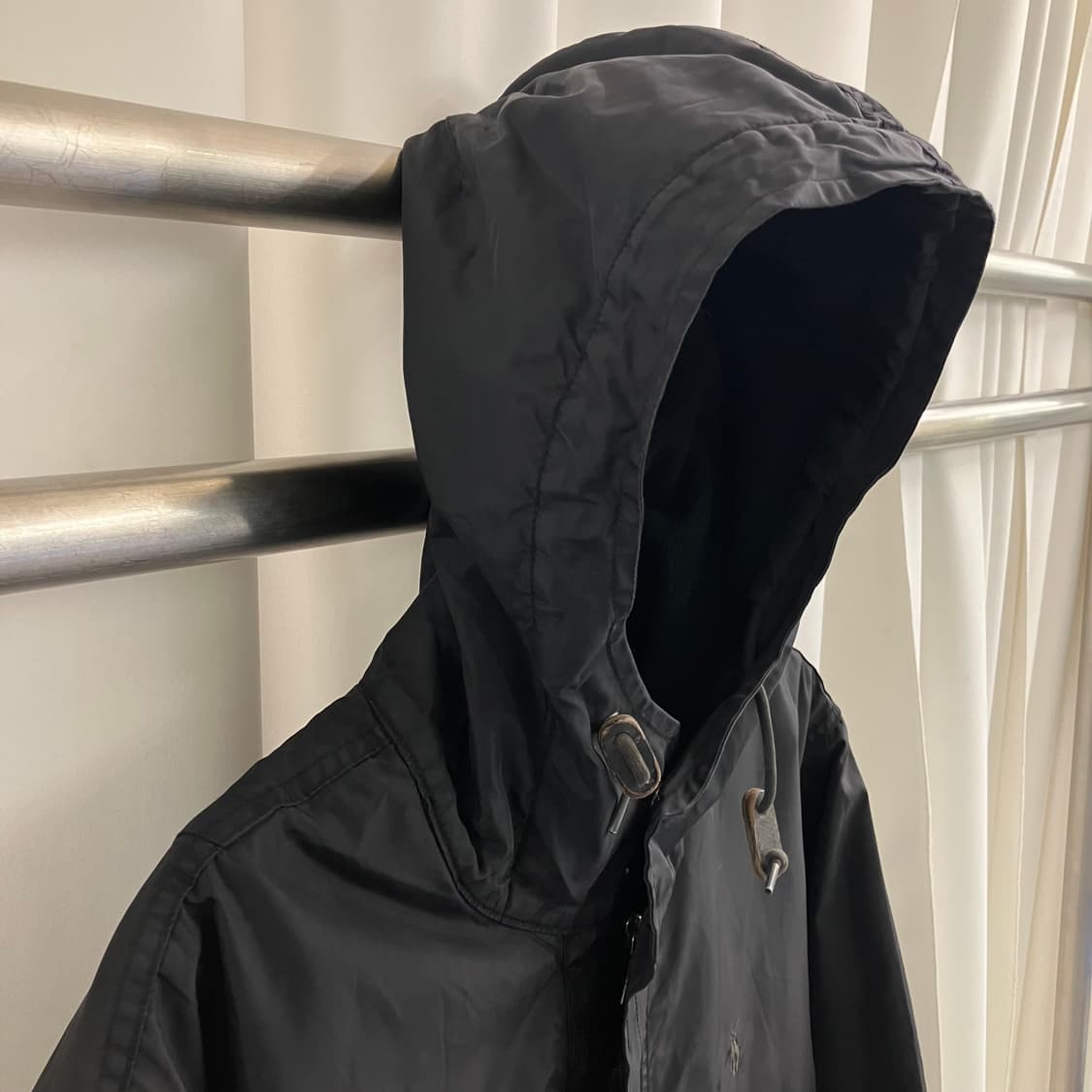 폴로 랄프로렌 블랙 유틸리티 후드 나일론 쉘 파카 95 상품이미지5
