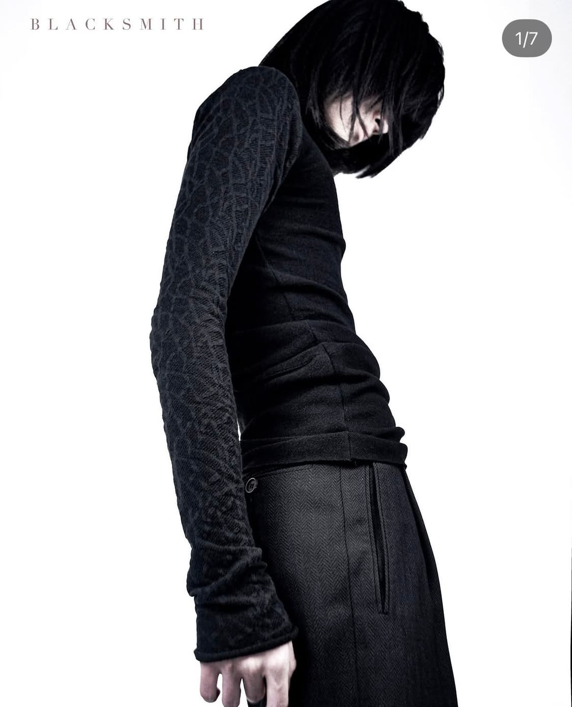 블랙스미스 커브드 바디 롱슬리브 상품이미지2