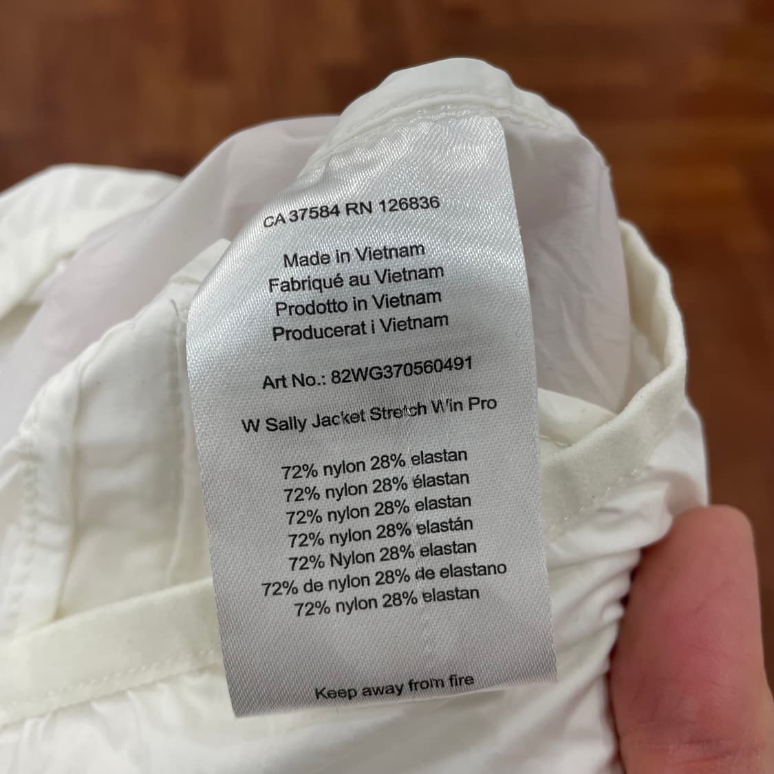 여성 제이린드버그 패커블 초경량 바람막이 상품이미지6