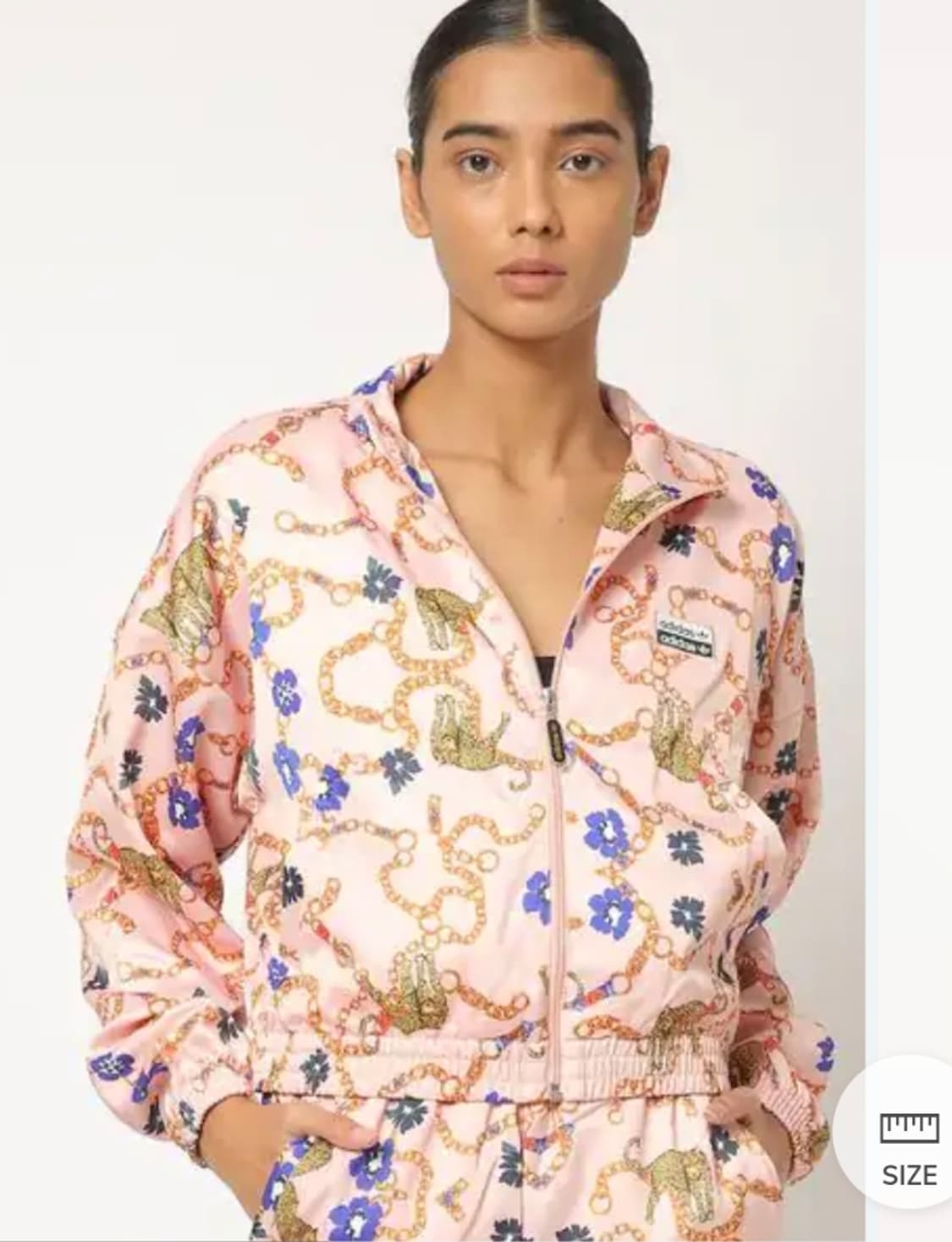 아디다스 핑크 레오파드 트레이닝자켓 상품이미지1