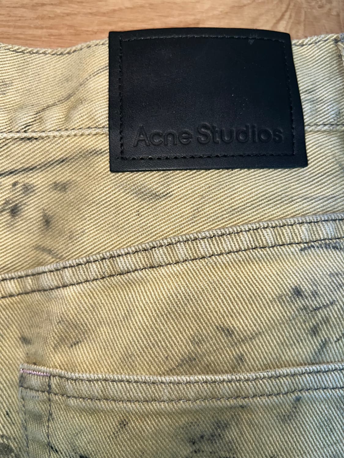 Acne Studios Yellow Denim 상품이미지2