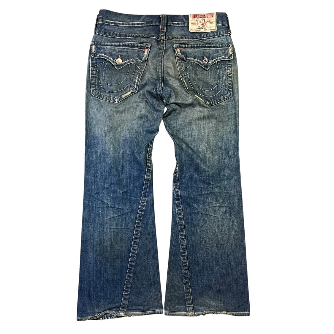 트루릴리젼 워싱 부츠컷 데님 팬츠 상품이미지1