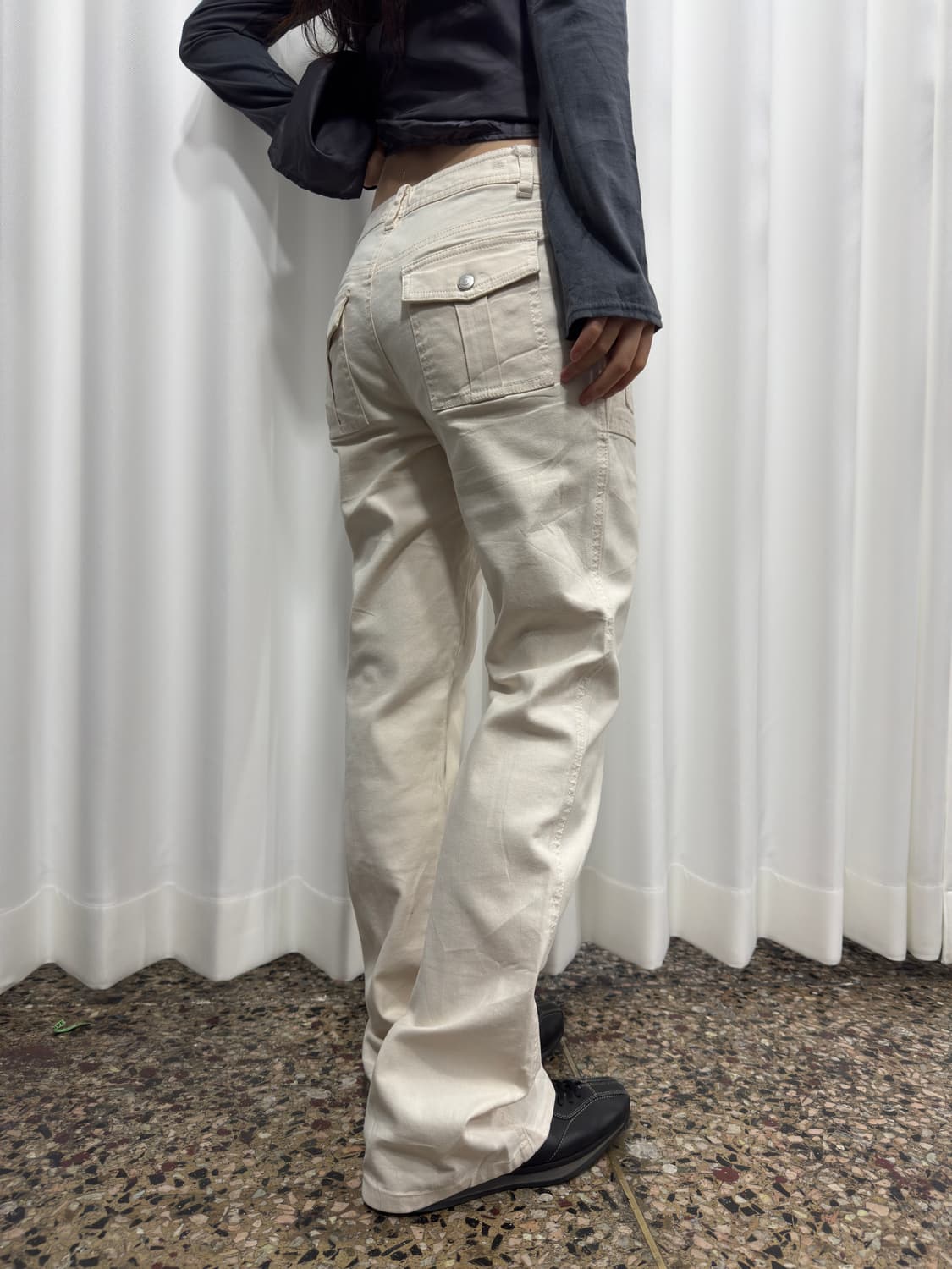 appena due ivory pocket pants 상품이미지4