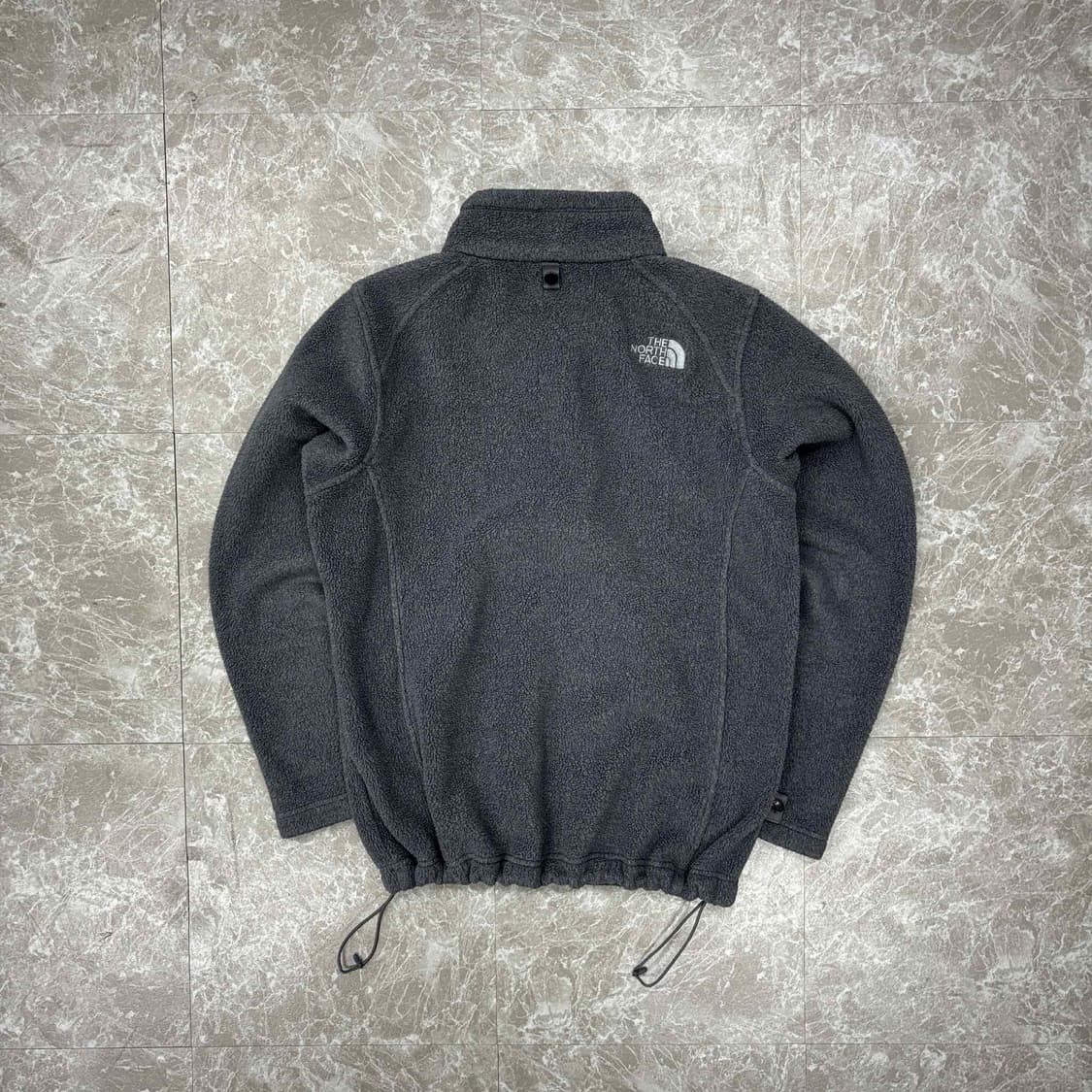 노스페이스 그레이 플리스 자켓 후리스 희귀져지(L) 상품이미지3