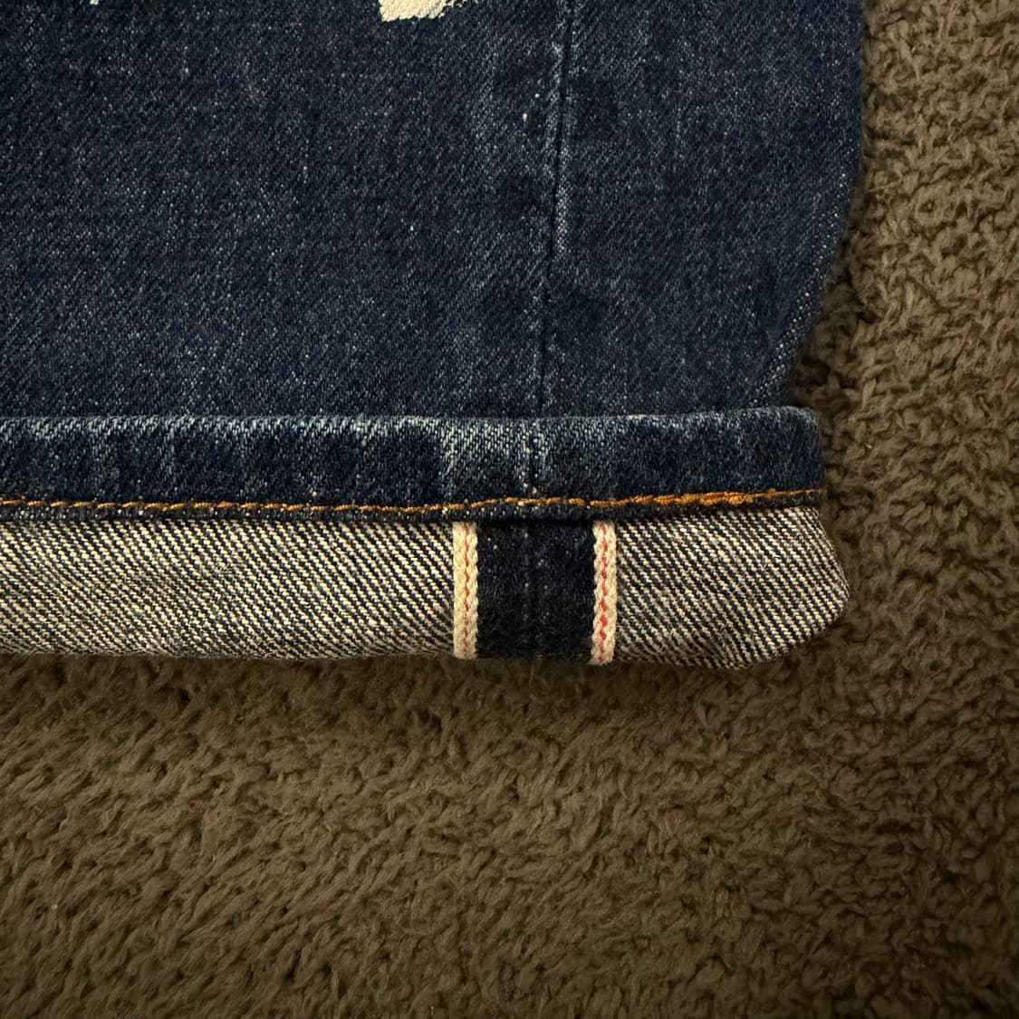 [정품/30X36] 리바이스502XX레드라인셀비지커스텀페인팅팬츠 상품이미지7