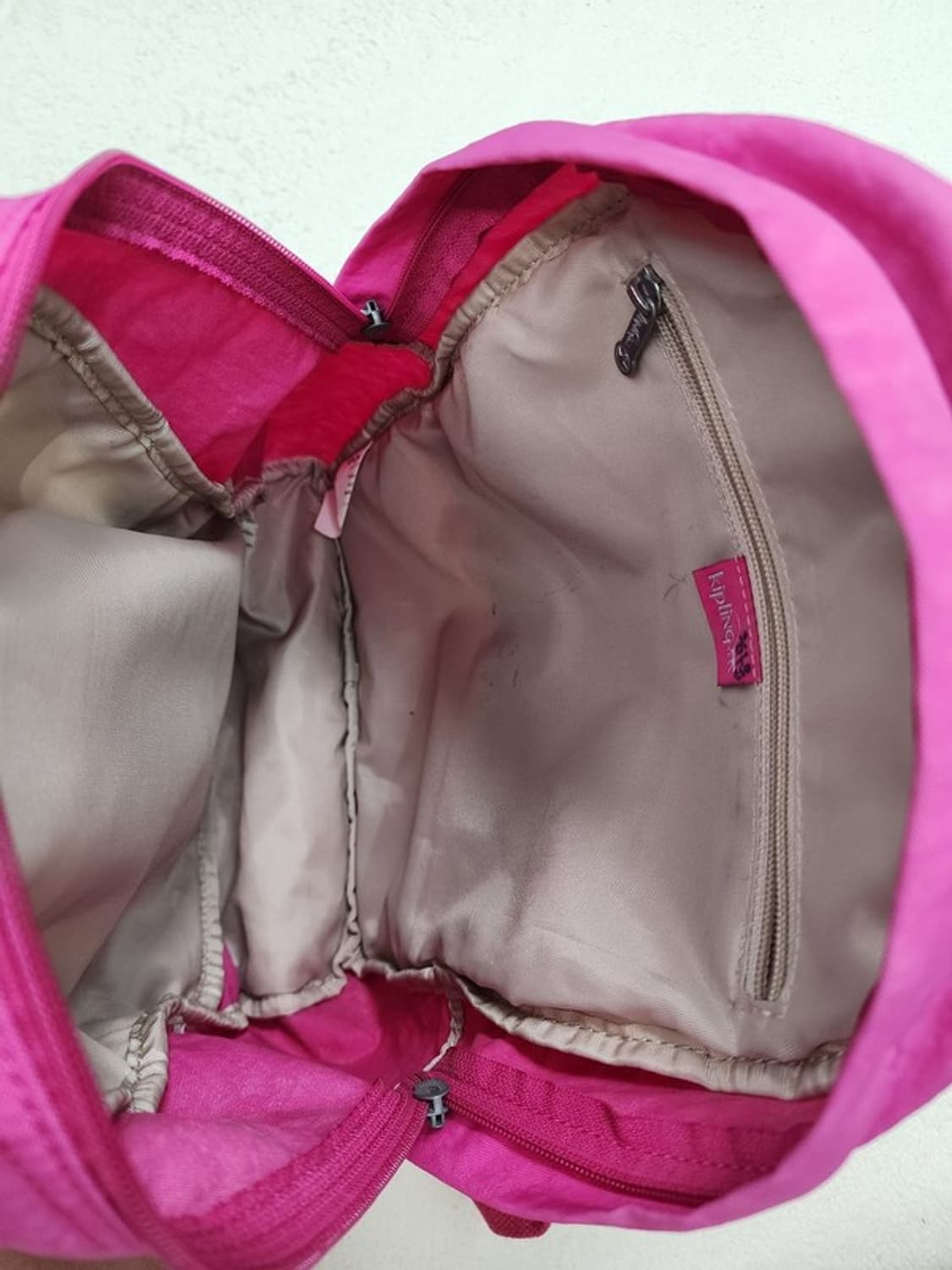 KIPLING 핑크 백팩 상품이미지8