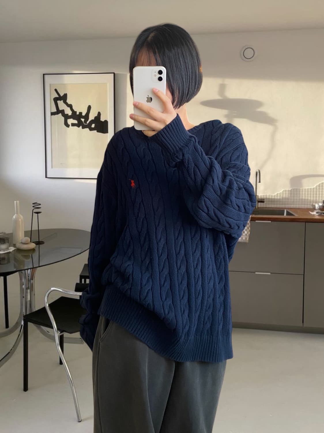 폴로랄프로렌 케이블 니트 (Man 2XL) AA0963 상품이미지2