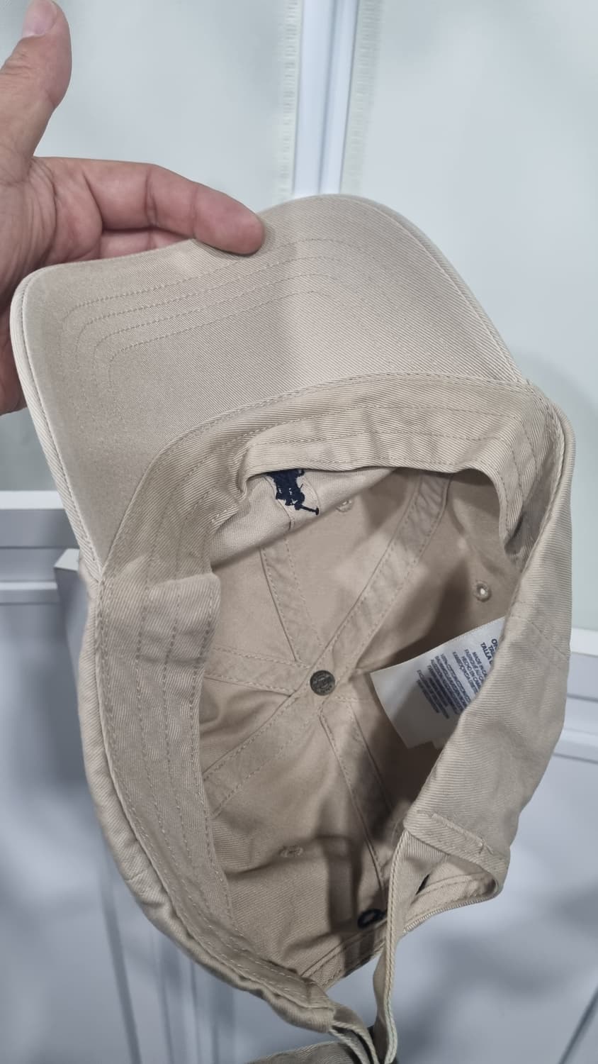 폴로 모자 정품 베이지 공용 (상태10/8) 상품이미지3