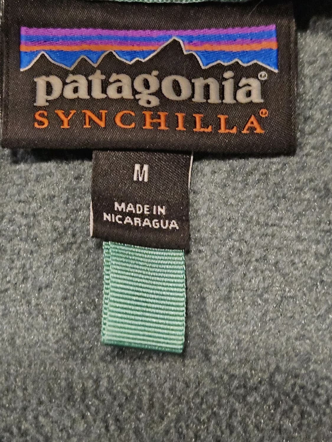 04FW 파타고니아 신칠라 스냅-티 플리스 REI CO-OP 그레이/차콜 상품이미지3