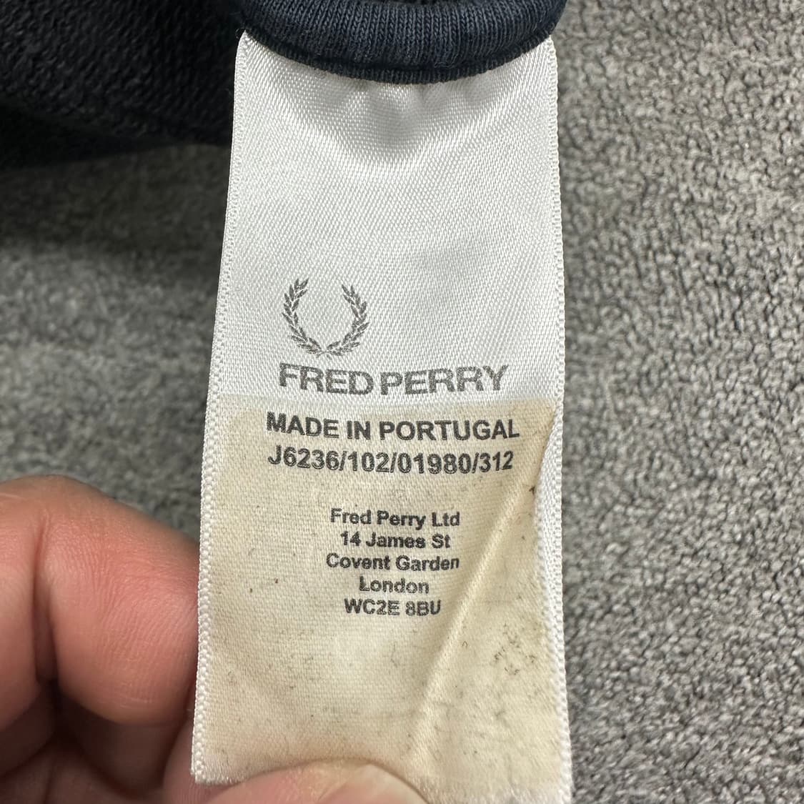 프레드페리 트랙탑 져지 상품이미지4