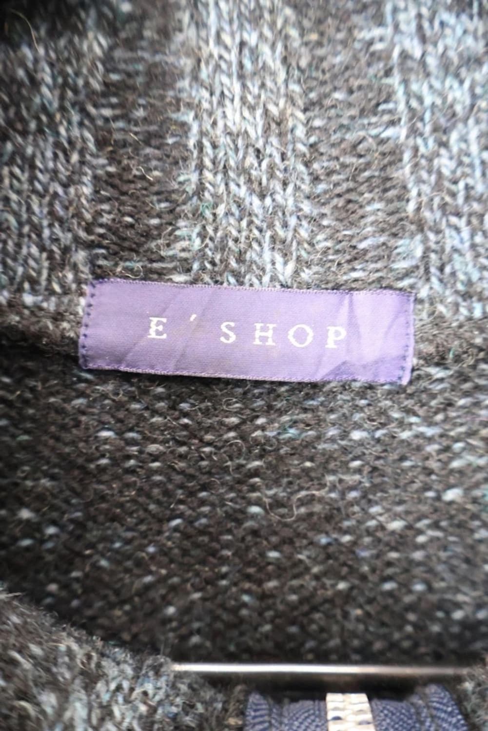 JPN Wool Blend Zip Knit Cardigan 상품이미지6