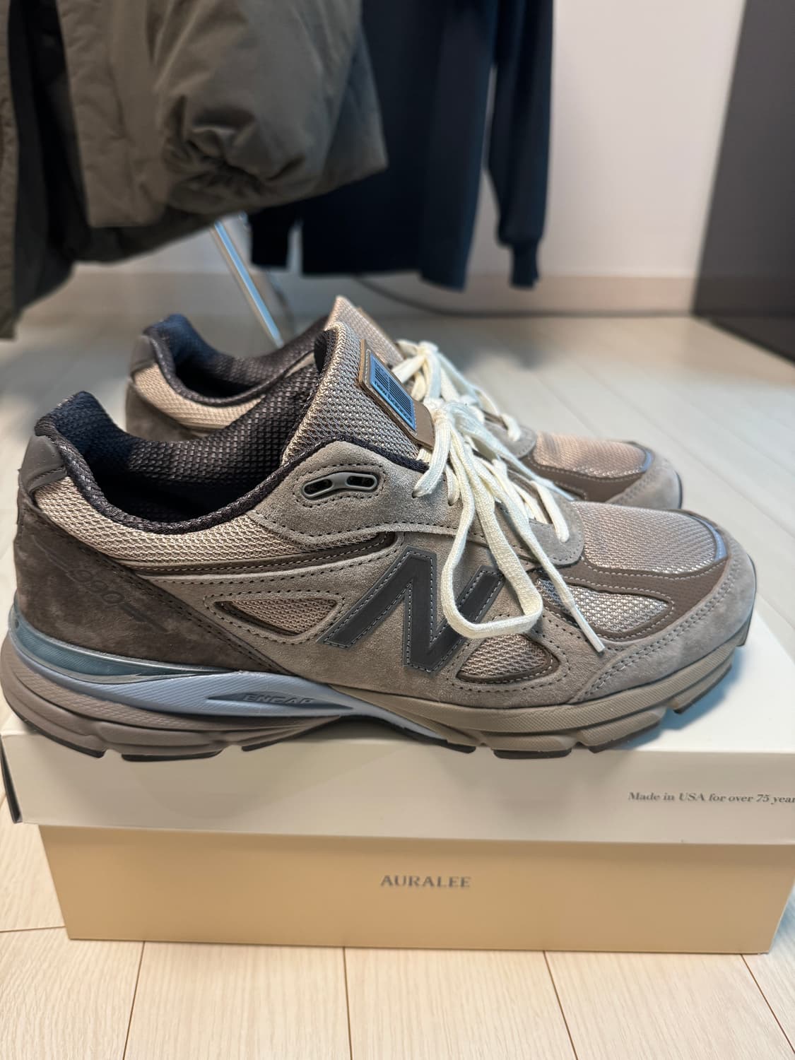 [295] 24FW 뉴발란스x오라리 990 London Fog 상품이미지8