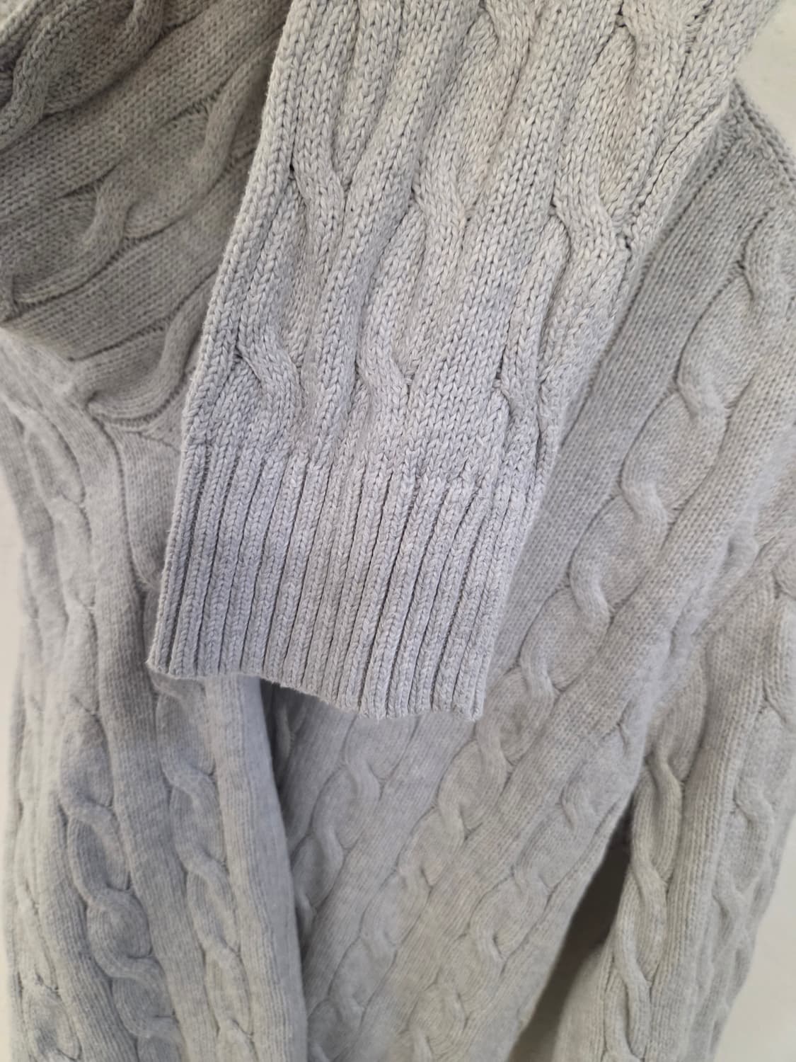 폴로 꽈배기 니트 상품이미지6