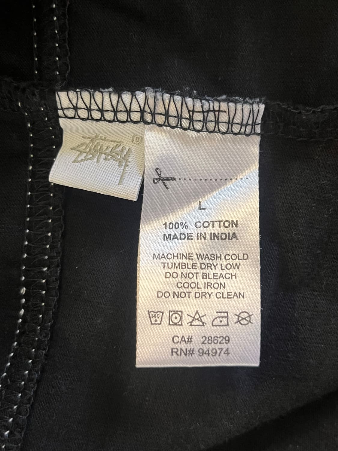 스투시 Stussy 헤비 저지 스프라이트 후드티 상품이미지6