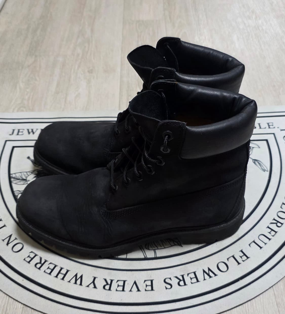 [275~280]팀버랜드 6인치 프리미엄 블랙부츠 상품이미지3