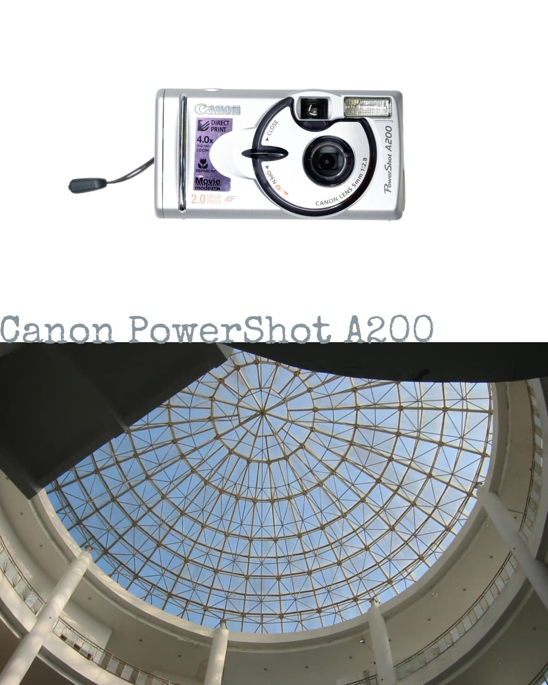 Canon PowerShot A200 상품이미지1