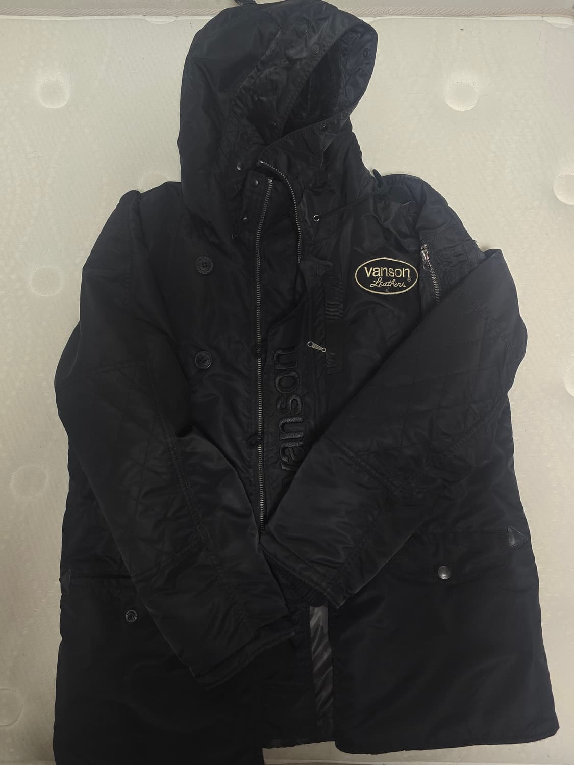 밴슨 VANSON해골n-3b파카-XL 상품이미지2