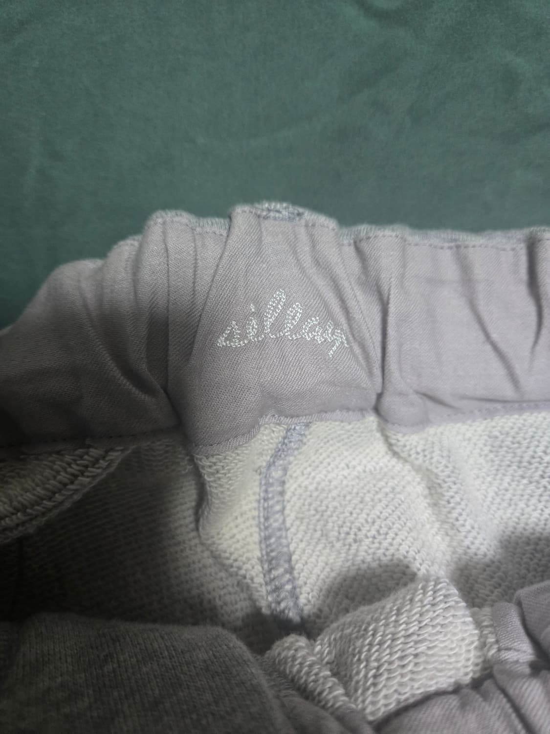 실라주 sillage 루프휠 써큘러 팬츠 상품이미지3